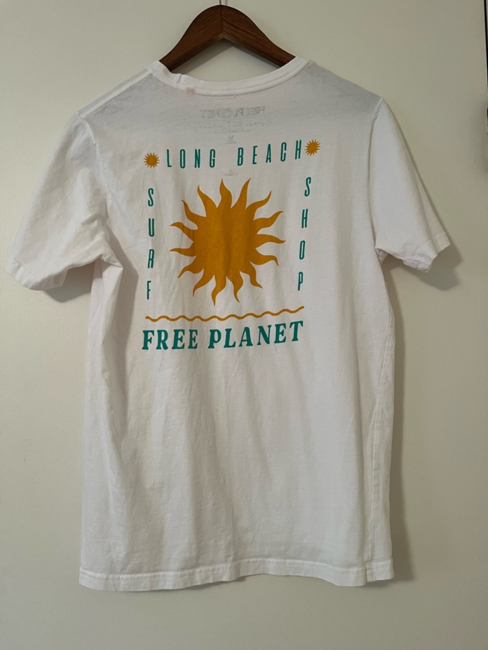 Free Planet Surf Graphic Tee